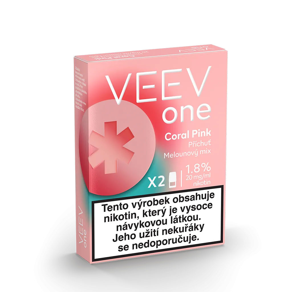Veev One Coral Pink Cartridge
